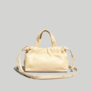 Madewell The Piazza Mini Crossbody Bag in Buttered Scone